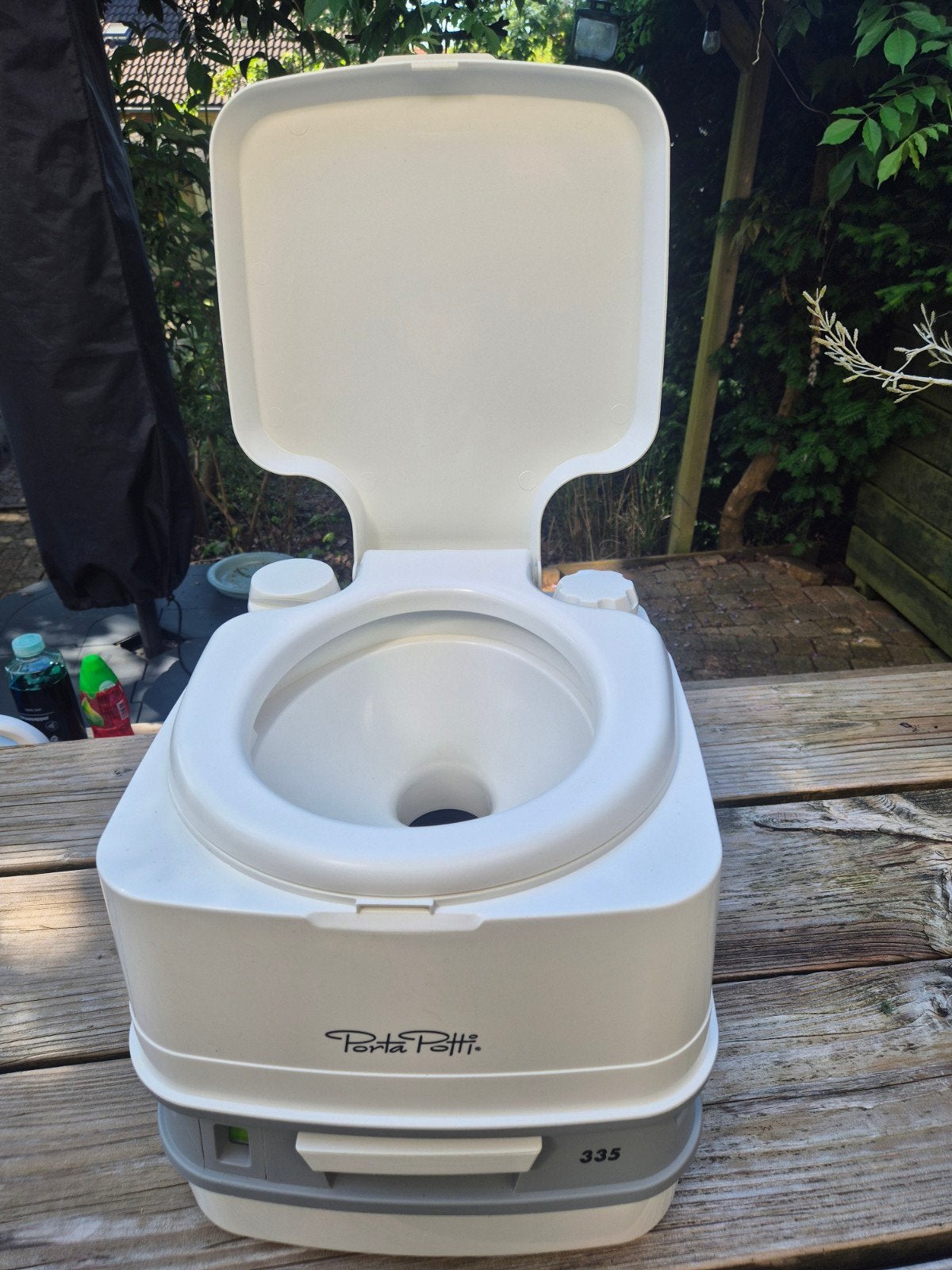 Porta Potti 335 / campingtoilet Thetford, Caravans en Kamperen, Kampeeraccessoires, Zo goed als nieuw, Ophalen of Verzenden