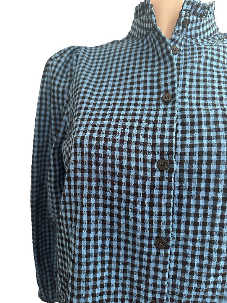 MbyM blouse XS, Blauw, Ophalen of Verzenden, Zo goed als nieuw, Maat 34 (XS) of kleiner