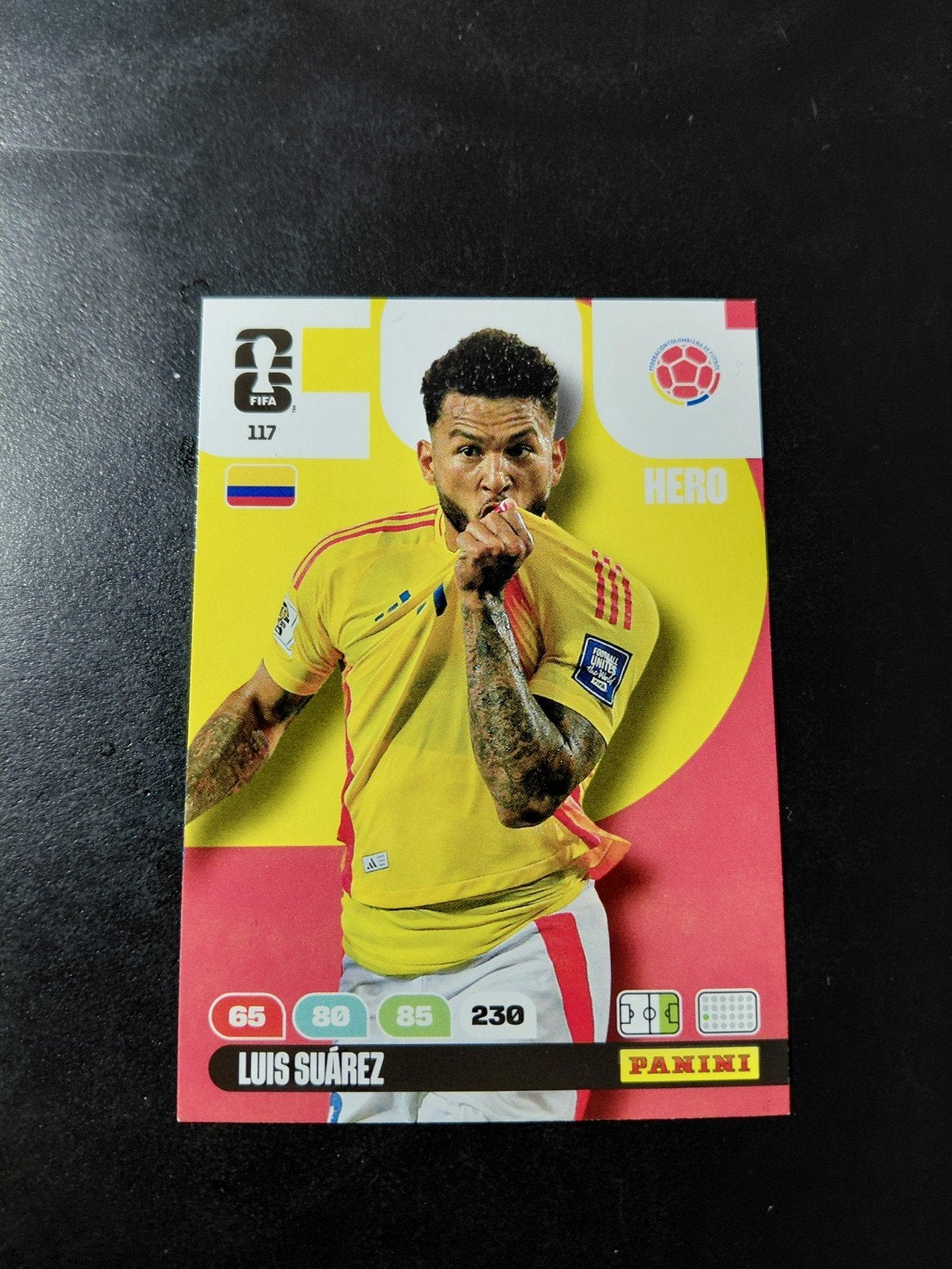 Luis suarez (colombia) panini wk 2026, Verzenden, Nieuw, Buitenlandse clubs, Poster, Plaatje of Sticker