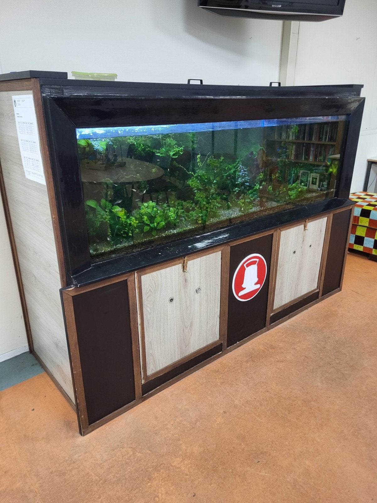 Aquarium compleet, Dieren en Toebehoren, Ophalen, Gebruikt