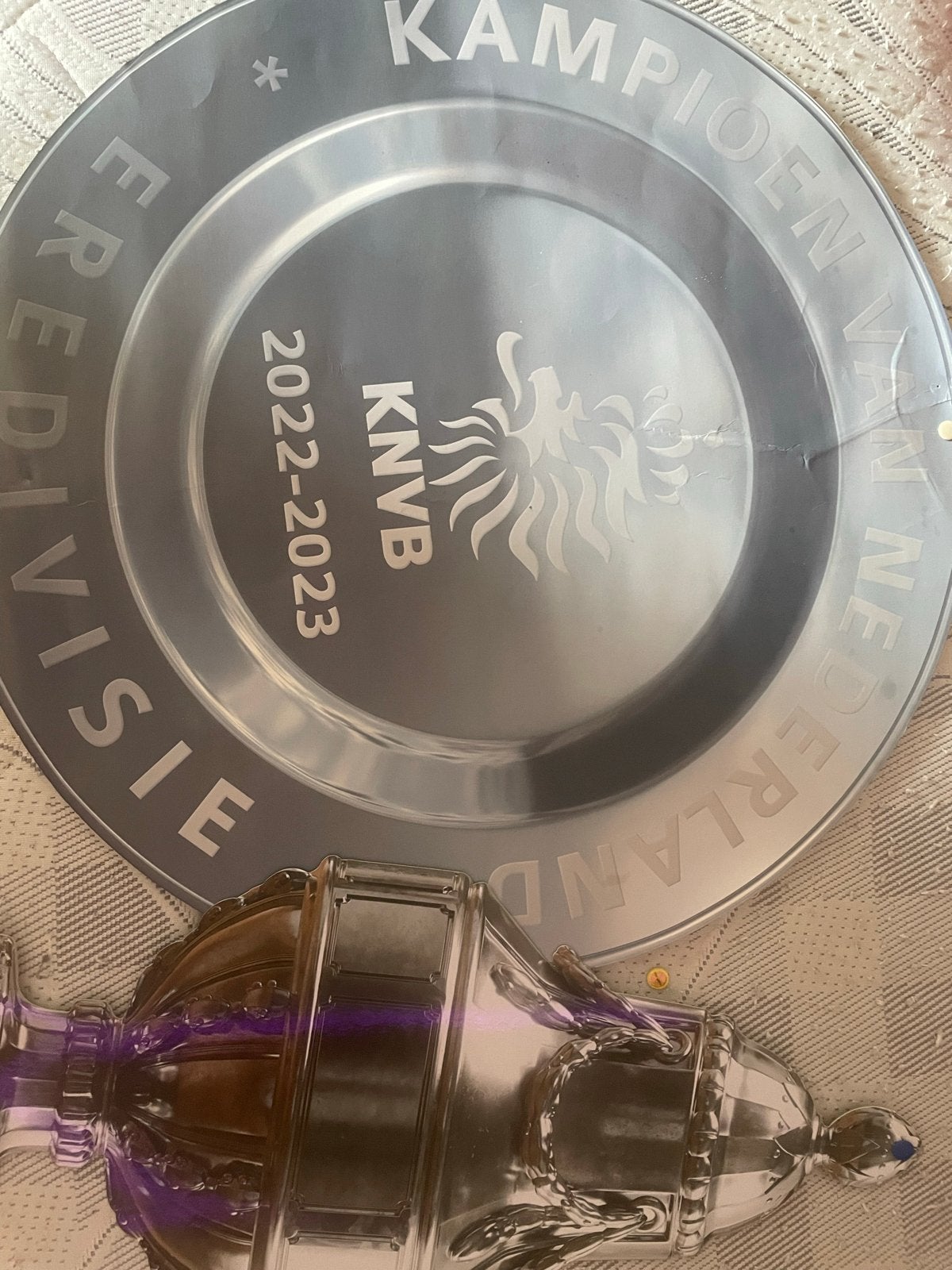 Feyenoord Kampioen Eredivisie 2022-2023 & KNVB Beker 2024, Ophalen of Verzenden, Zo goed als nieuw, Feyenoord, Overige typen