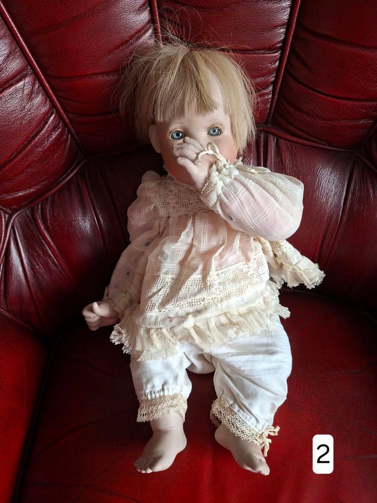 Levens echte babypop, Ophalen of Verzenden, Zo goed als nieuw, Babypop