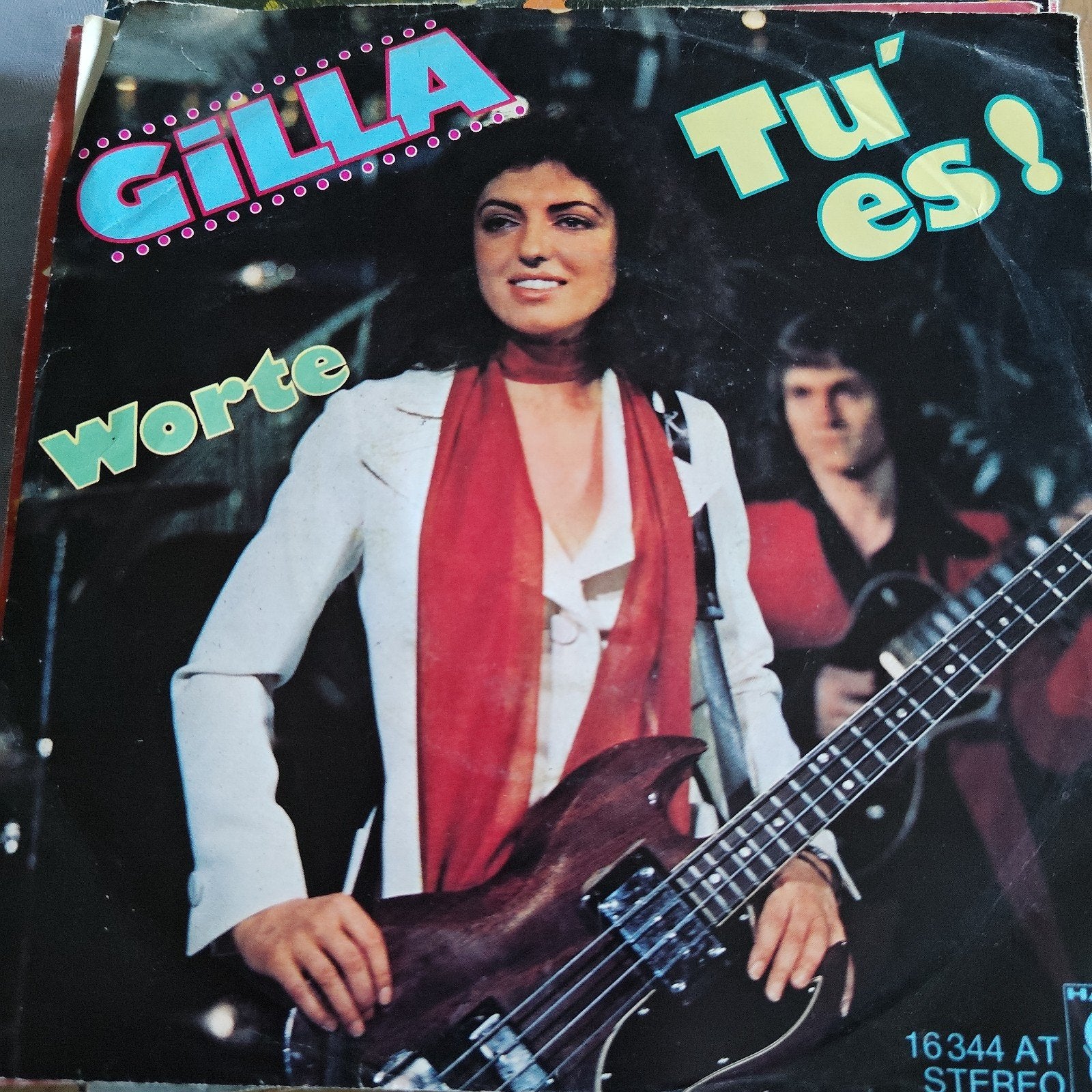 Gilla - Worte / Tu' es! (Vinyl Single), Ophalen of Verzenden, Gebruikt, 7 inch, EP