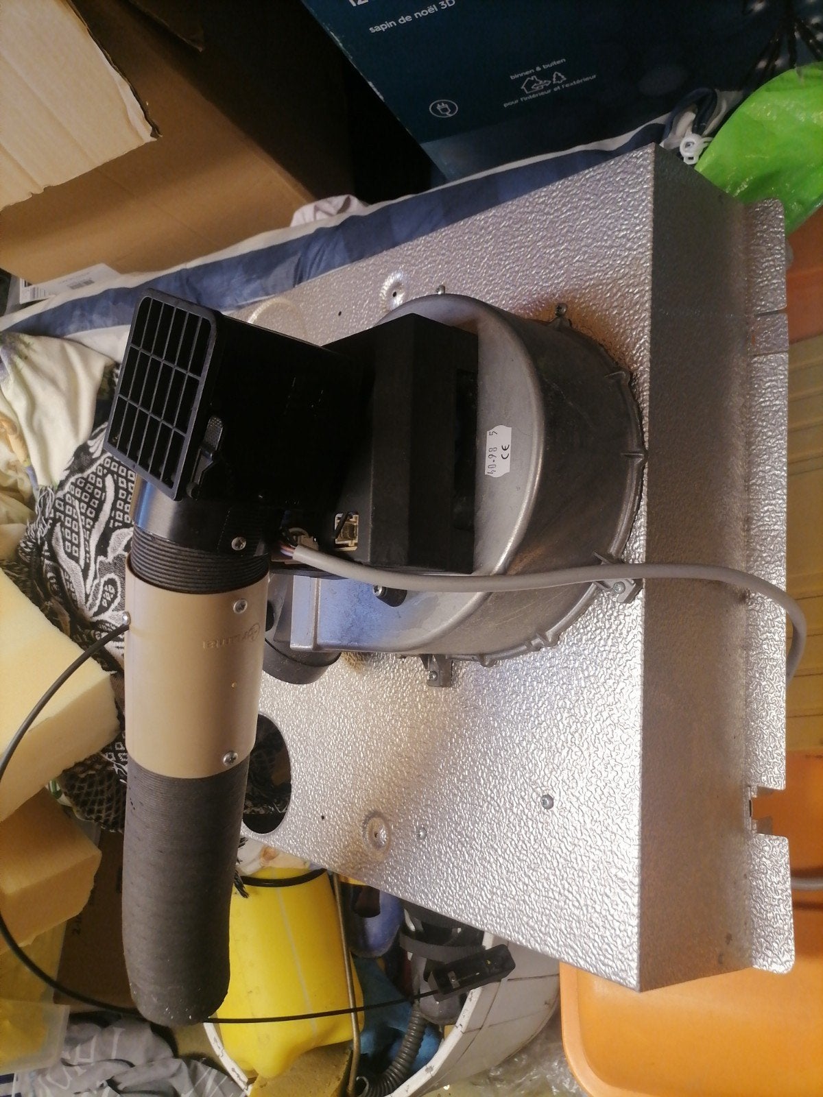 Caravan kachel en Truma ventilator / airmix, Caravans en Kamperen, Ophalen, Zo goed als nieuw