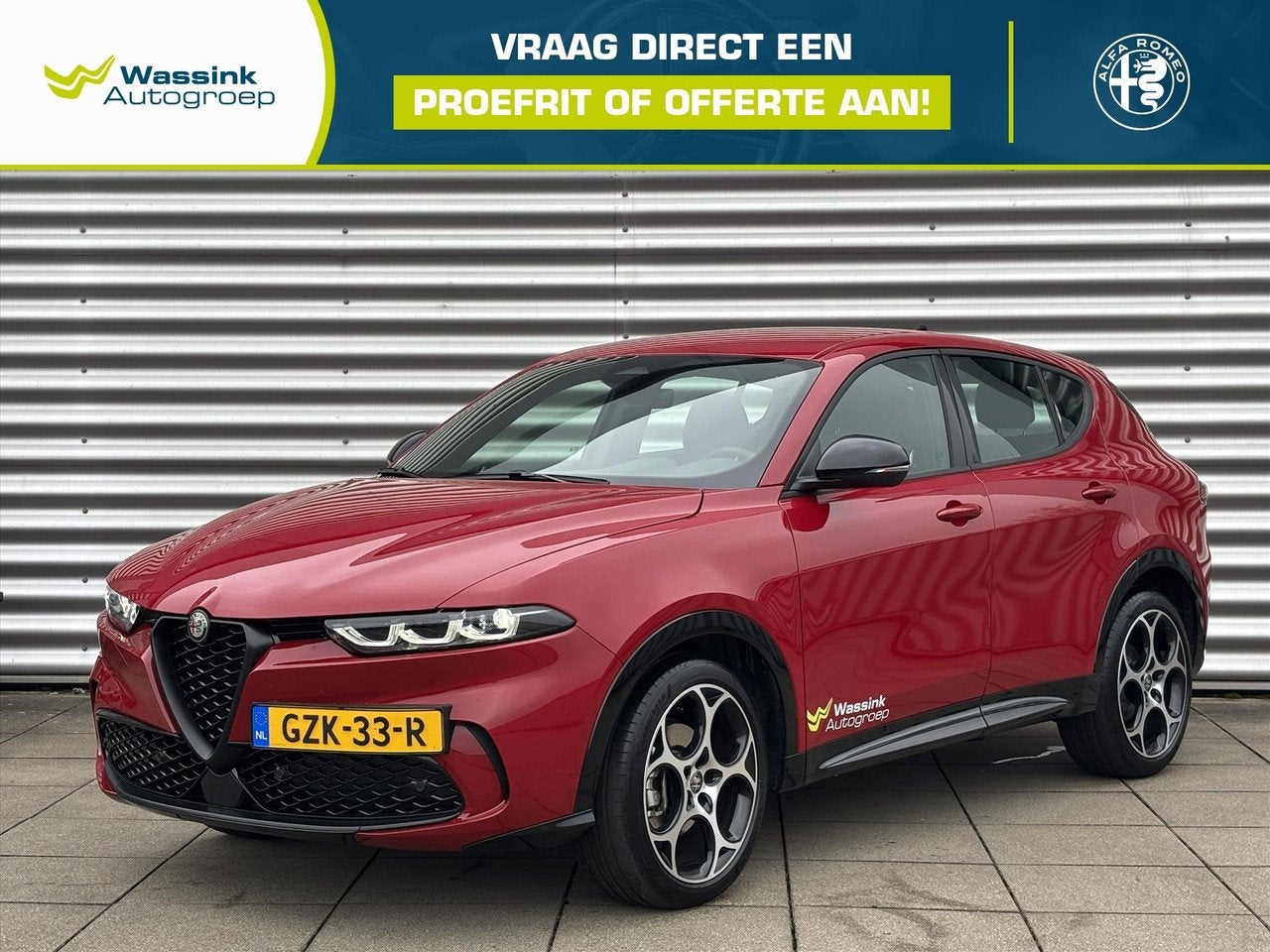 Alfa Romeo Tonale 1.5T Hybrid 130pk Aut Sprint | Navigatie |, Auto's, Automaat, Gebruikt, 4 cilinders, Bedrijf