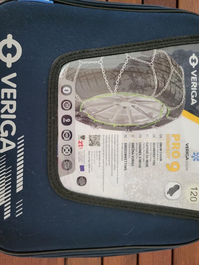 Nieuwe Veriga sneeuwkettingen - Compact Pro 9 (PC9-120), Auto diversen, Sneeuwkettingen, Ophalen of Verzenden
