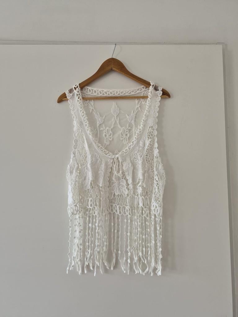 Gilet dames wit maat S, Wit, Ophalen of Verzenden, Maat 36 (S), Onbekend