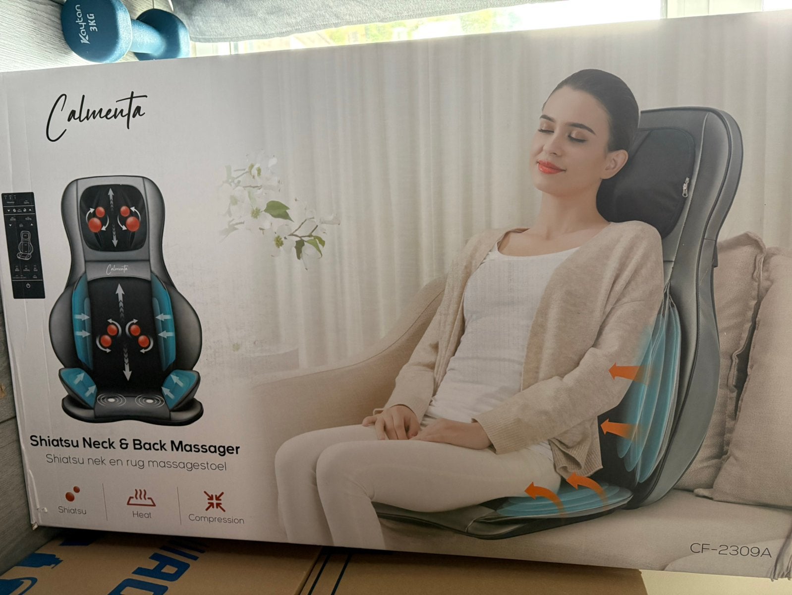 Heerlijke massagestoel, Ophalen, Nieuw, Massagestoel of Kussen