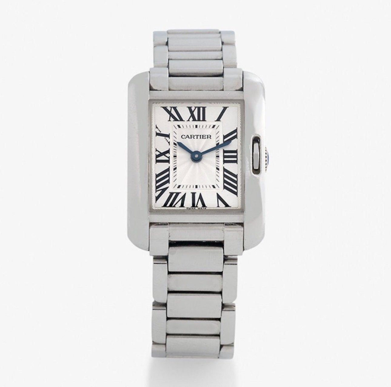 Cartier Tank Anglaise Horloge, Overige merken, Staal, Gebruikt, Staal