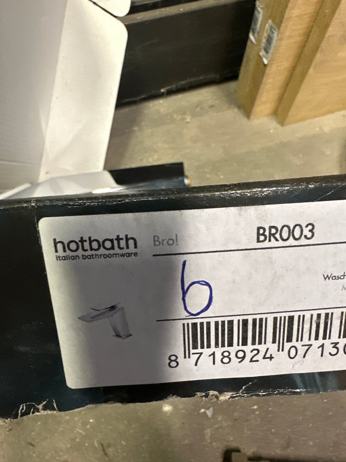 Nieuwe Hotbath wastafelkraan - Modern design, Ophalen of Verzenden, Nieuw, Overige typen