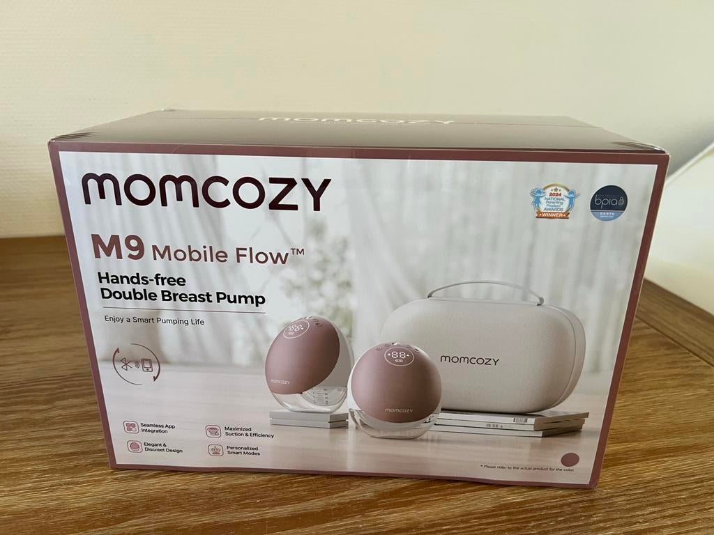 Momcozy M9 Handsfree Dubbele Borstkolf - Nieuw in doos, Ophalen, Nieuw, Borstkolf