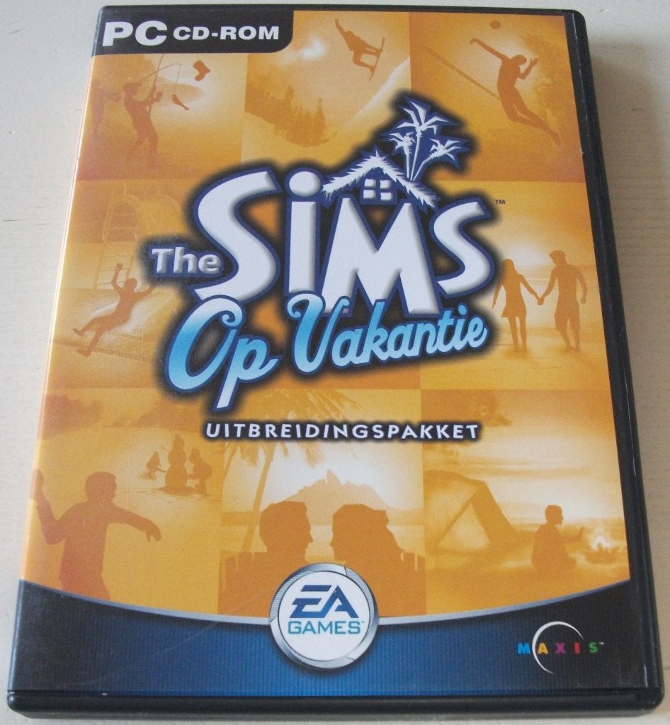 PC Game *** SIMS *** Op Vakantie, Avontuur, Overige typen, Ophalen of Verzenden, Zo goed als nieuw