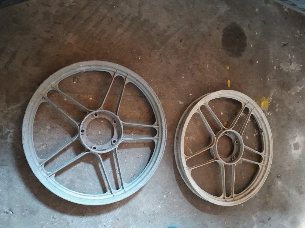 Puch maxi macho rider stervelg wiel 16 inch set, Ophalen of Verzenden, Gebruikt, Overige typen