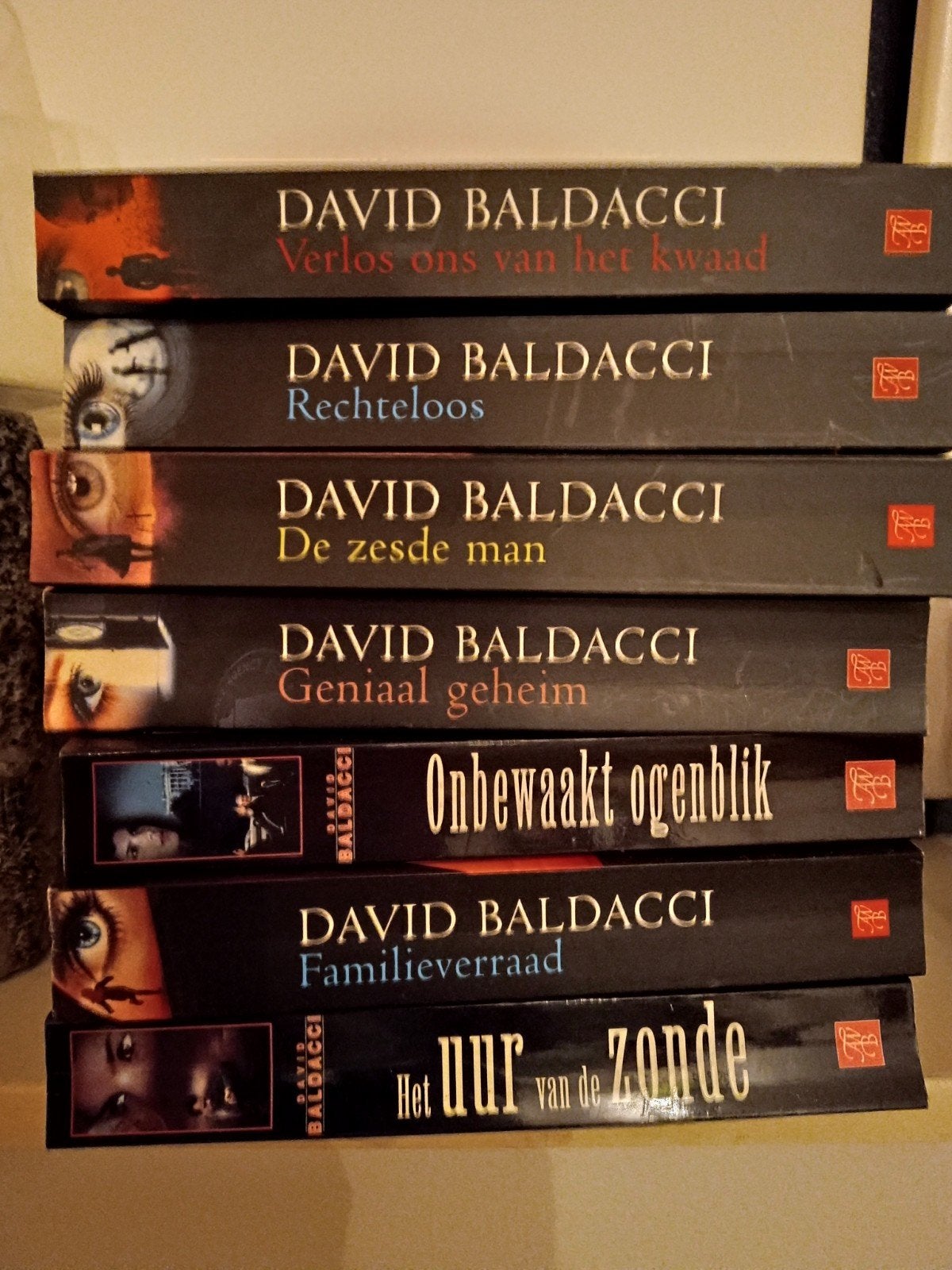 David Baldacci boekenpakket - 7 spannende thrillers, Ophalen, Gelezen, David Baldacci