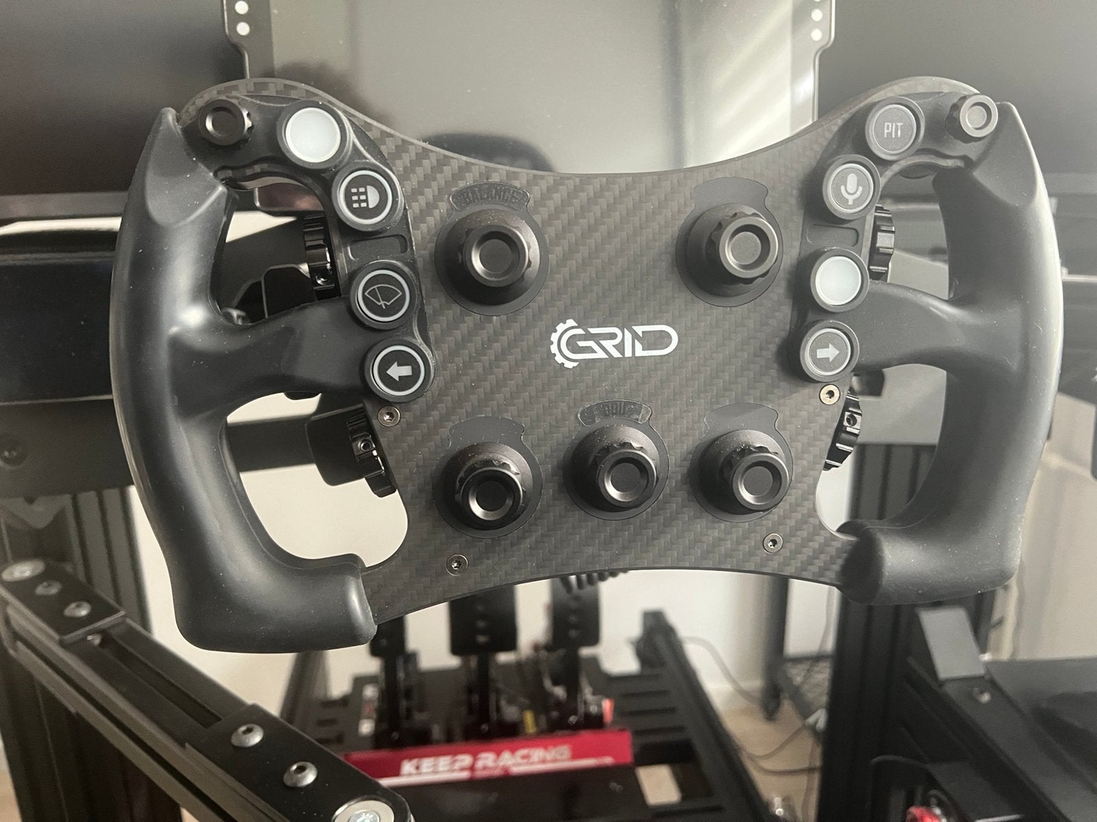 Grid MPX V2 stuur - zo goed als nieuw, Spelcomputers en Games, Ophalen of Verzenden, Zo goed als nieuw, Stuur of Pedalen