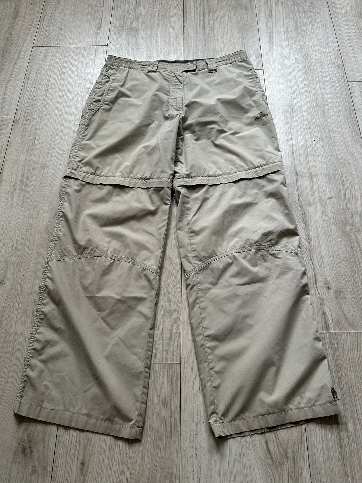 Nomad afritsbroek / wandelbroek, Ophalen of Verzenden, Gedragen, Maat 56/58 (XL), Beige