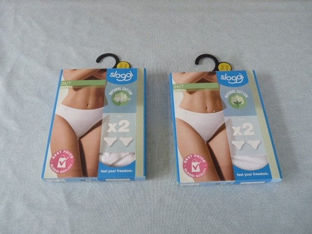 4 sloggi witte slips, type Taille mt 44 nieuw in doos.   , Sloggi, Ophalen of Verzenden, Wit, Slip