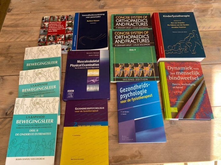 Fysiotherapie boeken, Ophalen, Zo goed als nieuw