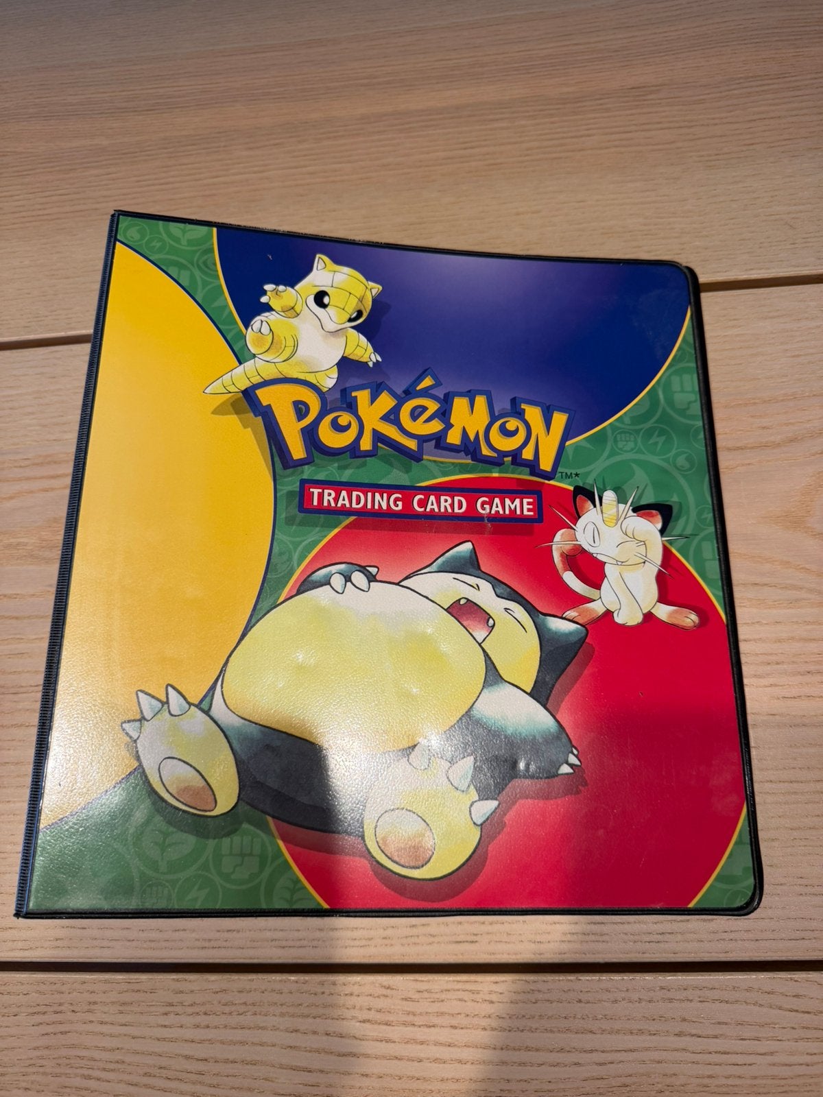 Vintage Pokemon 3-Ring Binder uit 1999 Base, Jungle, Fossil, Ophalen of Verzenden, Gebruikt, Sleeves of Kaarthoesjes
