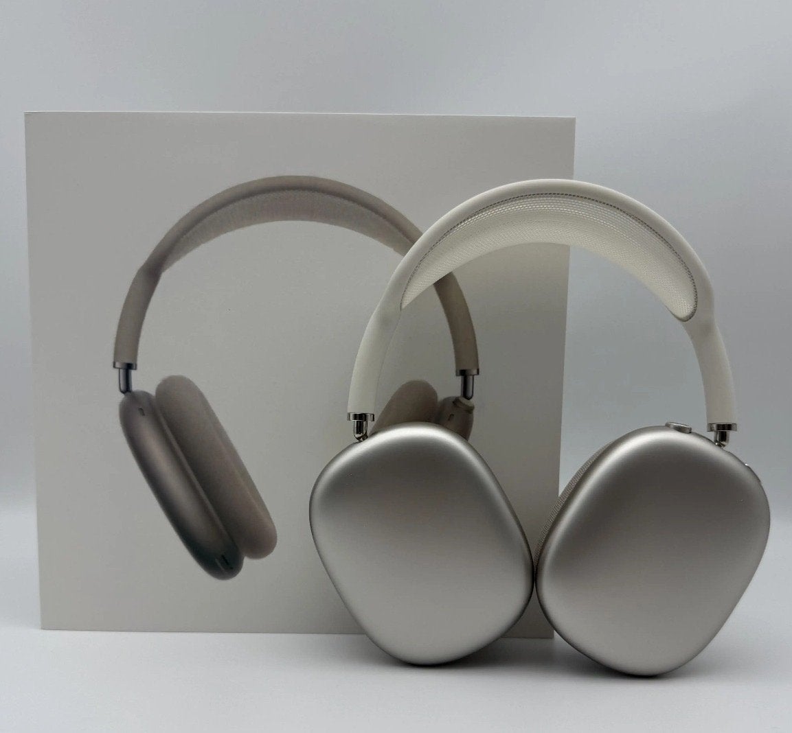 Apple AirPods Max - Starlight (Nieuw in doos), Zilver, Bluetooth, Nieuw, Ophalen of Verzenden
