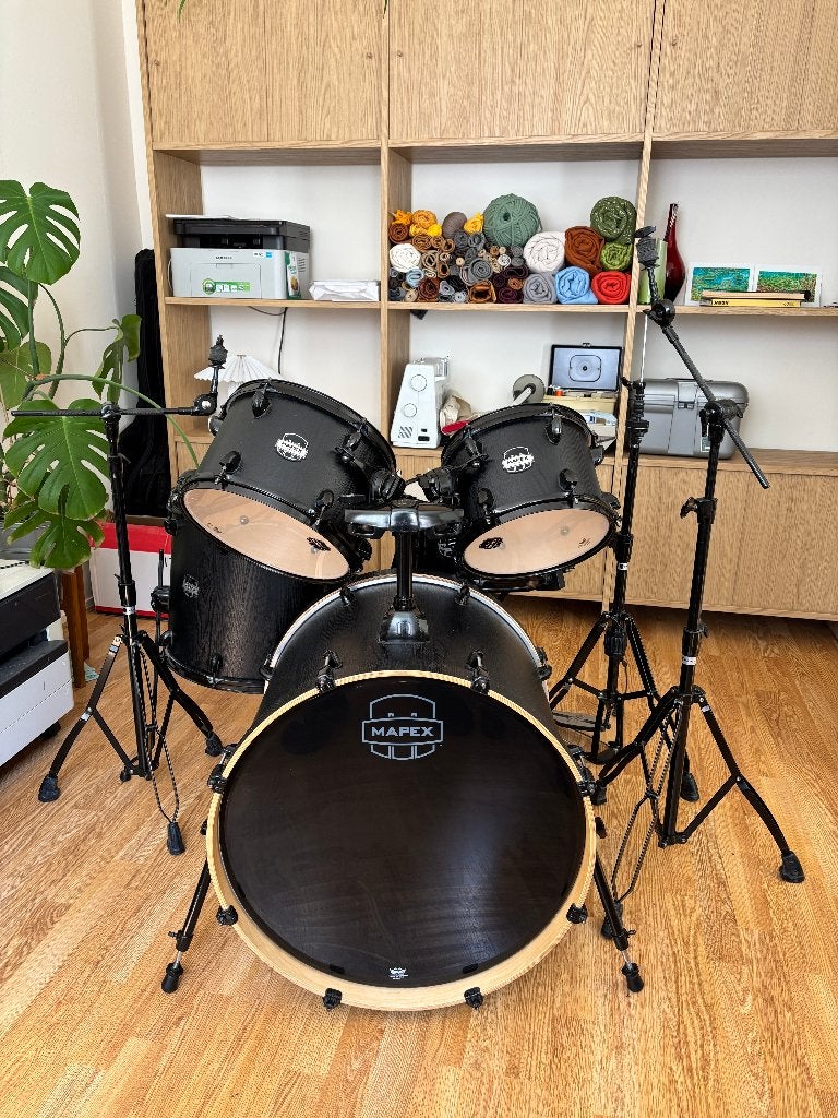 Mapex Mars 5 Piece Rock Shell Pack Nightwood te koop, Ophalen, Zo goed als nieuw, Overige merken