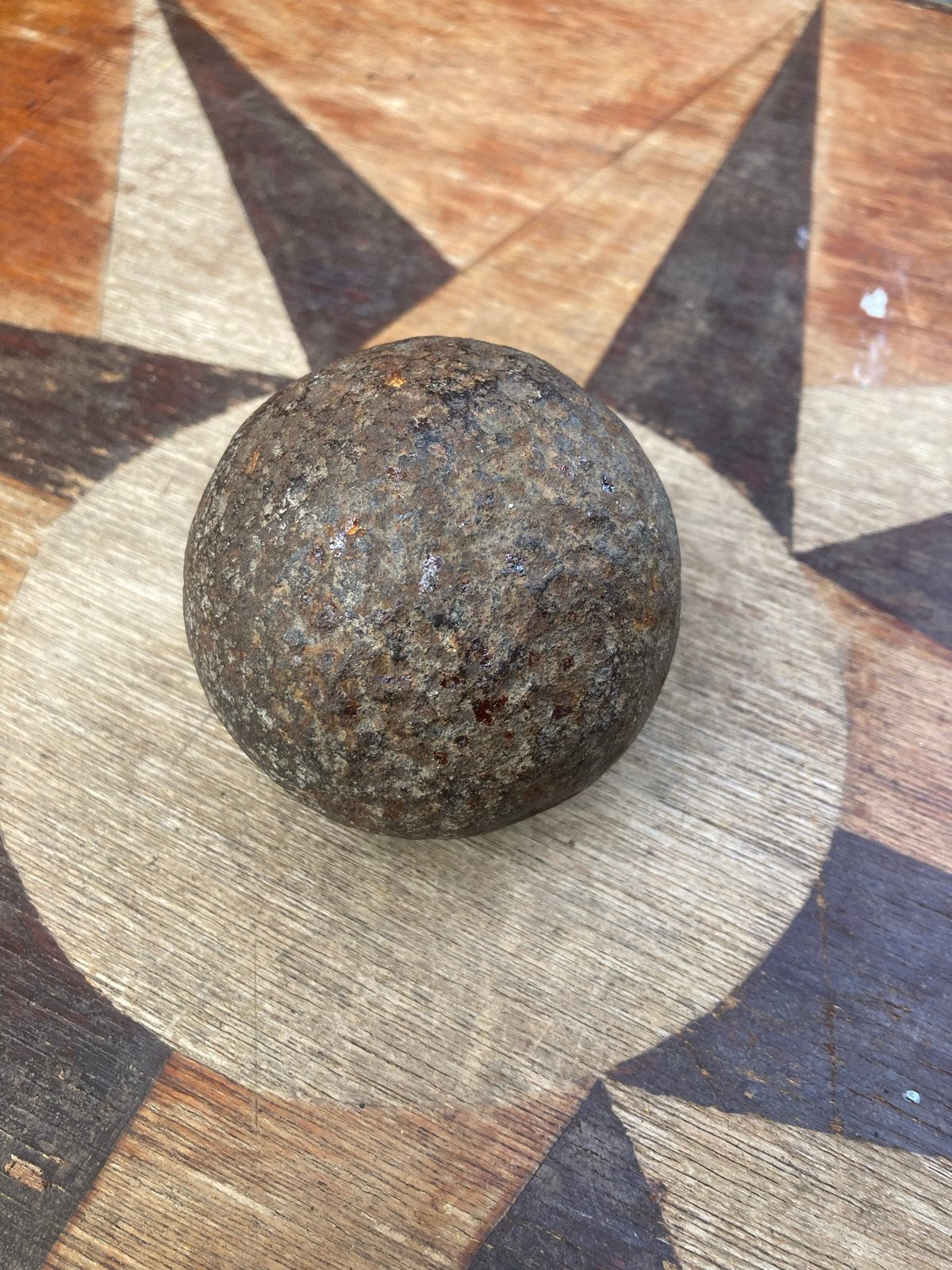 Antieke Kanonskogel - 1.7 kg, 8 cm doorsnee, Ophalen of Verzenden