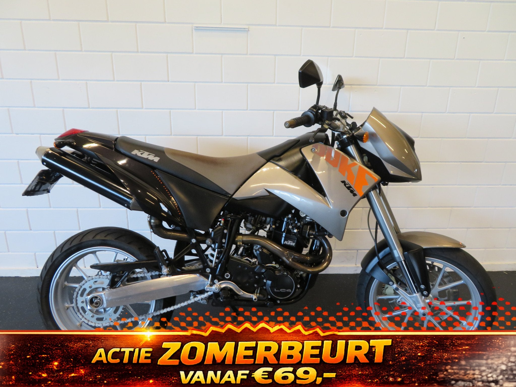KTM DUKE 640 II SUPERGAAF! (bj 2000), Motoren, Motoren | KTM, Bedrijf, Naked bike