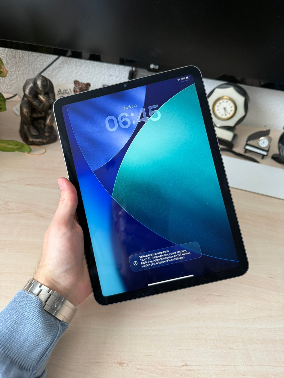 Ipad air M1 - 5e generatie - 2022, Computers en Software, Apple iPads, Apple iPad Air, 11 inch, Ophalen of Verzenden, Zo goed als nieuw