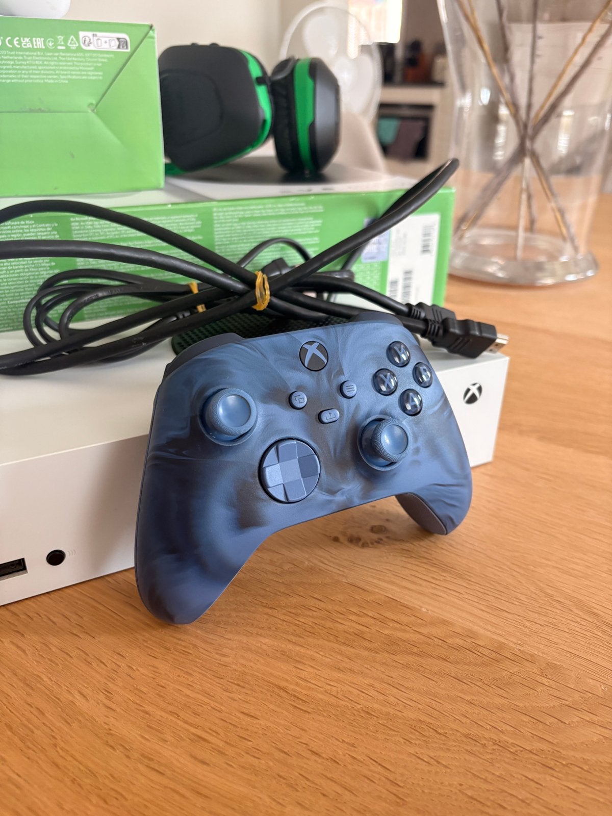 Xbox Controller - Limited Edition Stormcloud Vapor, Ophalen, Zo goed als nieuw, Controller, Xbox Original