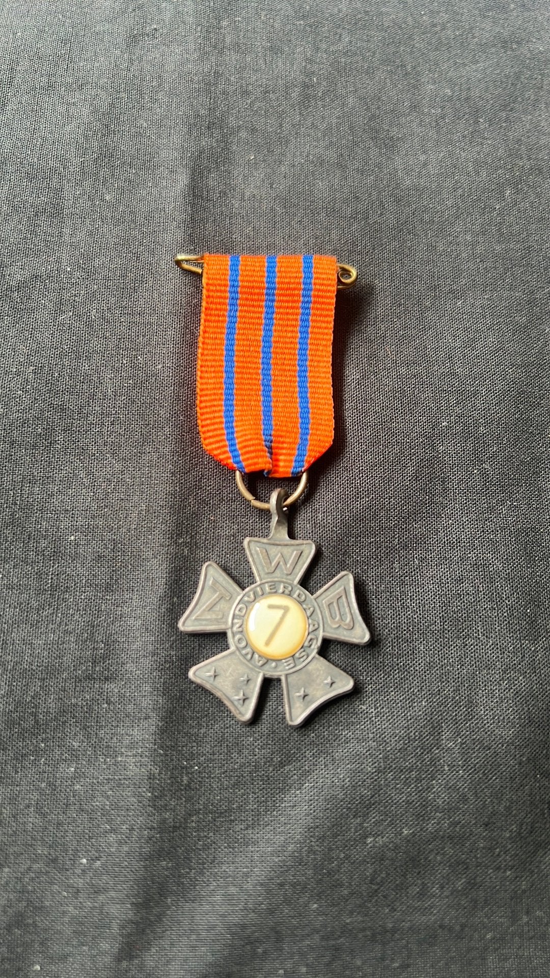 Medaille avondvierdaagse nr 7, Ophalen of Verzenden, Overige materialen