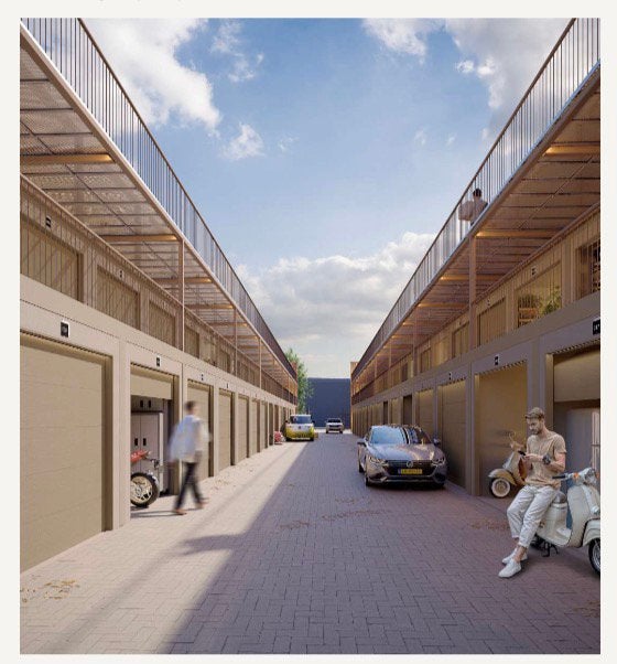 Garage / Bedrijfsruimte te huur – Amsterdam Nieuw-West, Ophalen of Verzenden, Nieuw