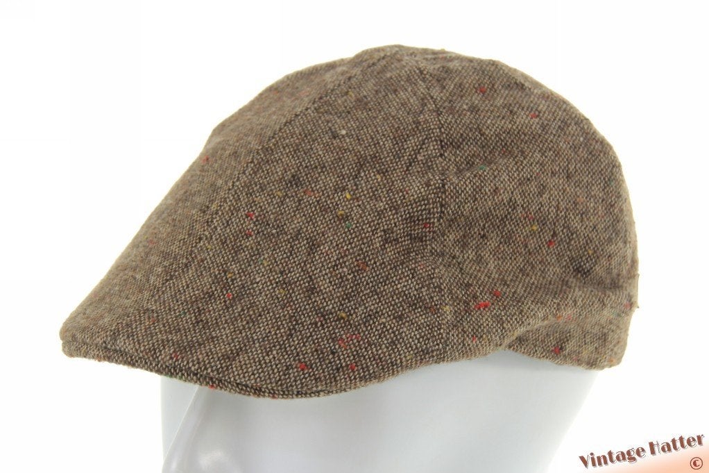 Platte voorgevormde pet Hatland Twan bruin S/M of L/XL nieuw, 60 cm (XL, 7½ inch) of meer, Nieuw, Ophalen of Verzenden, Pet