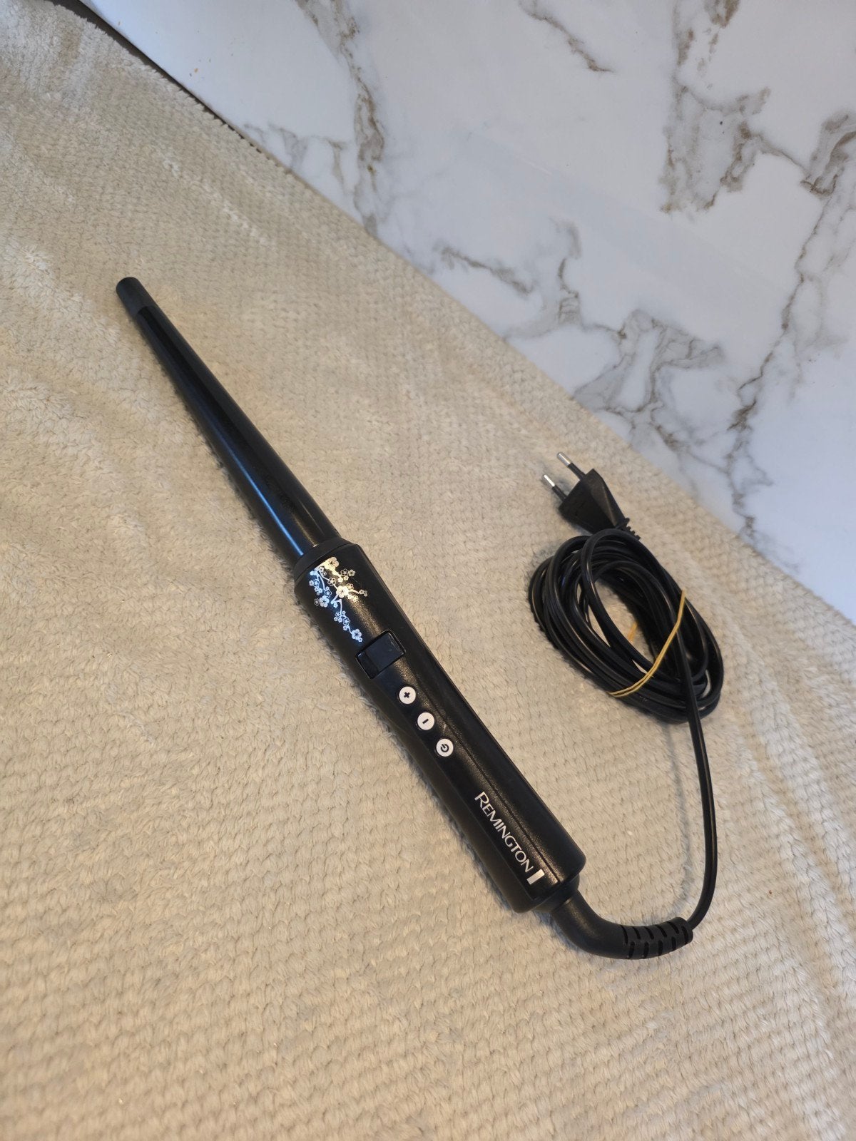 Remington krultang / curling wand zwart, Ophalen of Verzenden, Zo goed als nieuw