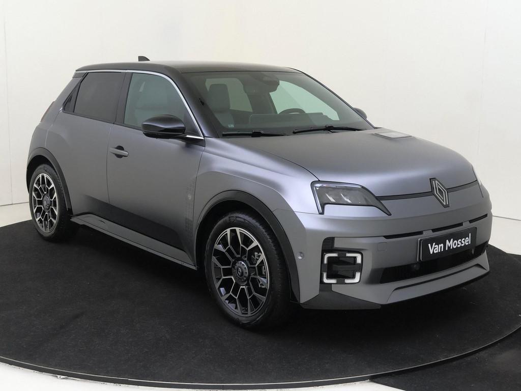 Renault 5 comfort range Roland-Garros 52 kWh | Navigatie | C, Auto's, Renault, Leder en Stof, 31 min, Origineel Nederlands, 500 kg