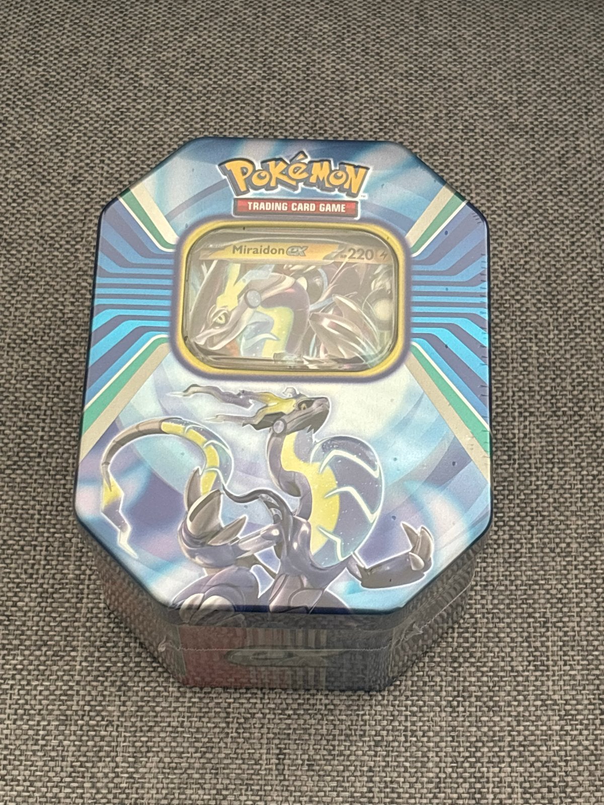 Pokémon TCG: Paldea Legends Tin - Miraidon ex, Ophalen, Nieuw, Overige typen