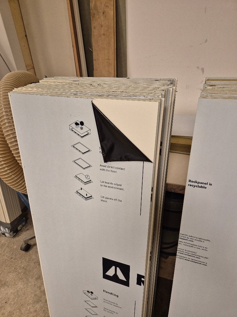rockpanel wit, Ophalen, Nieuw
