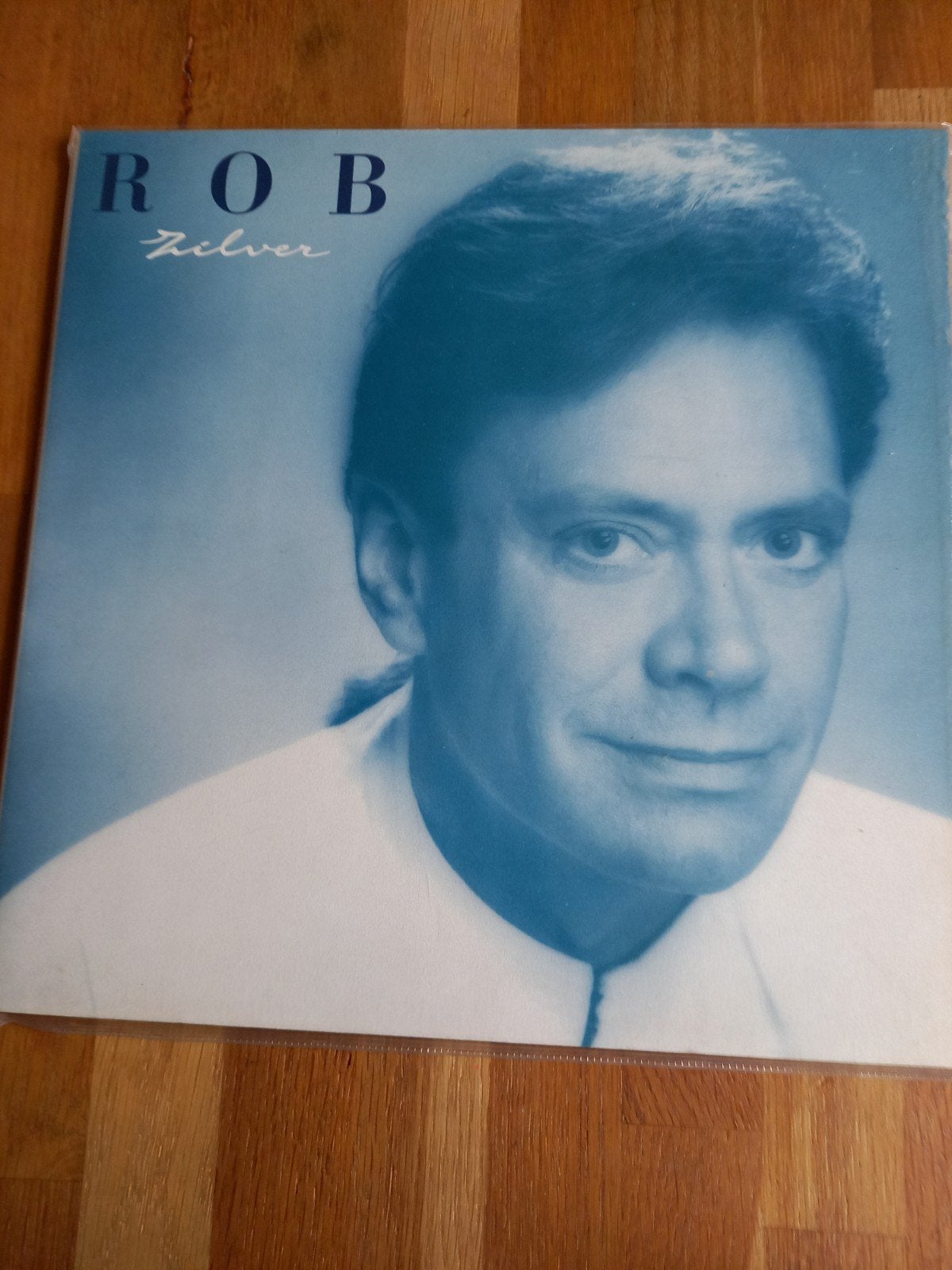 Elpee  LP  vinyl,  Rob de Nijs,  Zilver, Cd's en Dvd's, Vinyl | Pop, Beschermende buitenhoes, Ophalen of Verzenden, 12 inch, Overige genres