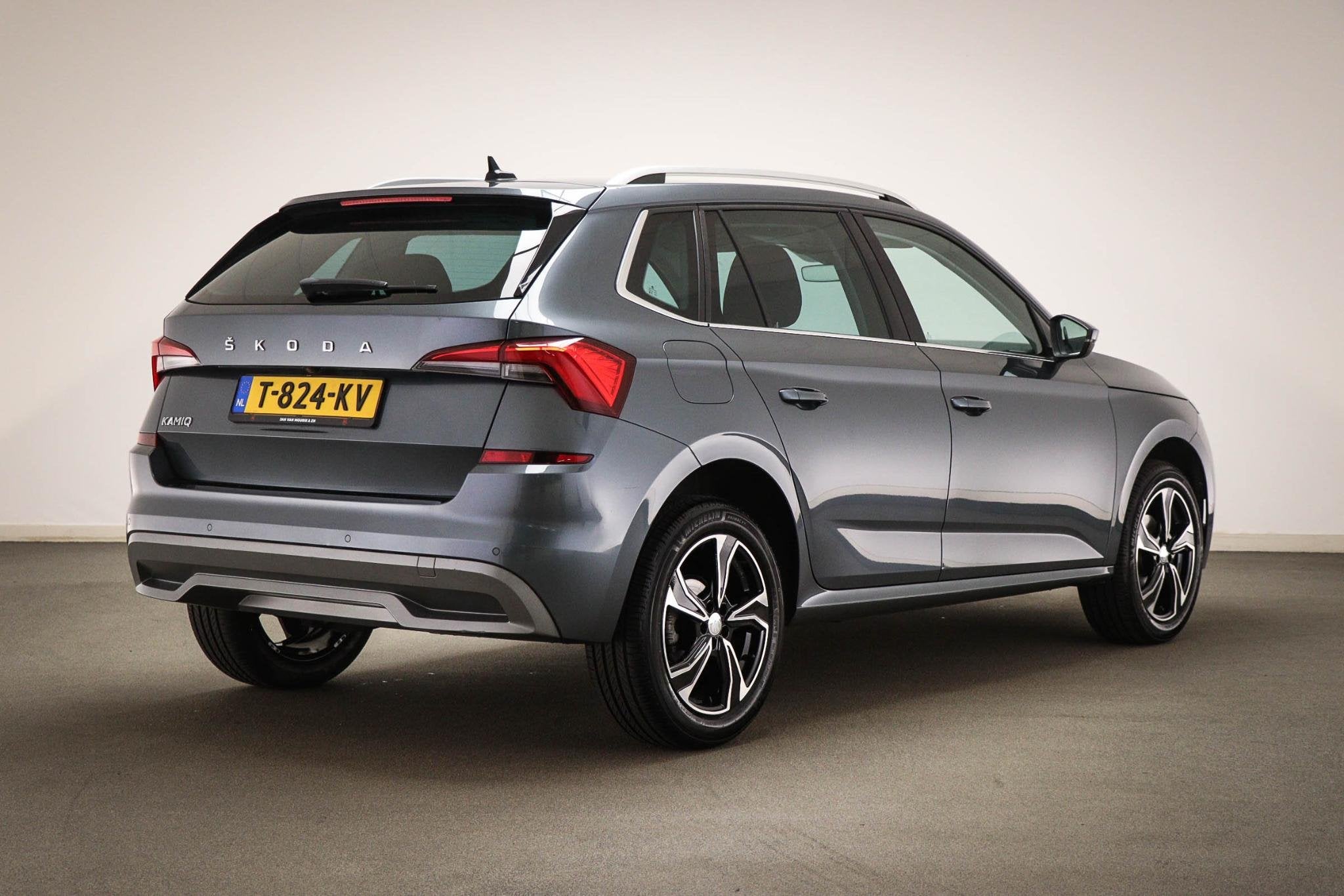 Skoda Kamiq 1.0 TSI Active | CLIMA | CRUISE | SMARTLINK | DA, Stof, Gebruikt, Euro 6, 49 €/maand