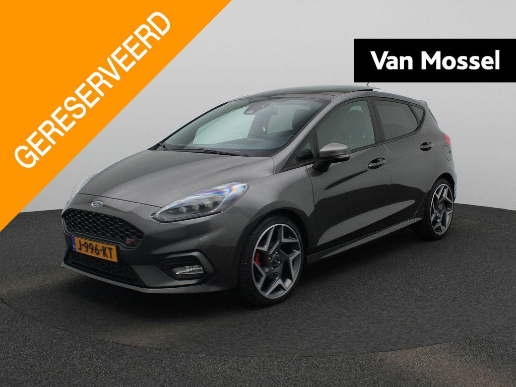 Ford Fiesta 1.5 EcoBoost ST-3 Panoramadak | Winterpack | B&O, Voorwielaandrijving, 12 maanden, Leder en Stof, Origineel Nederlands
