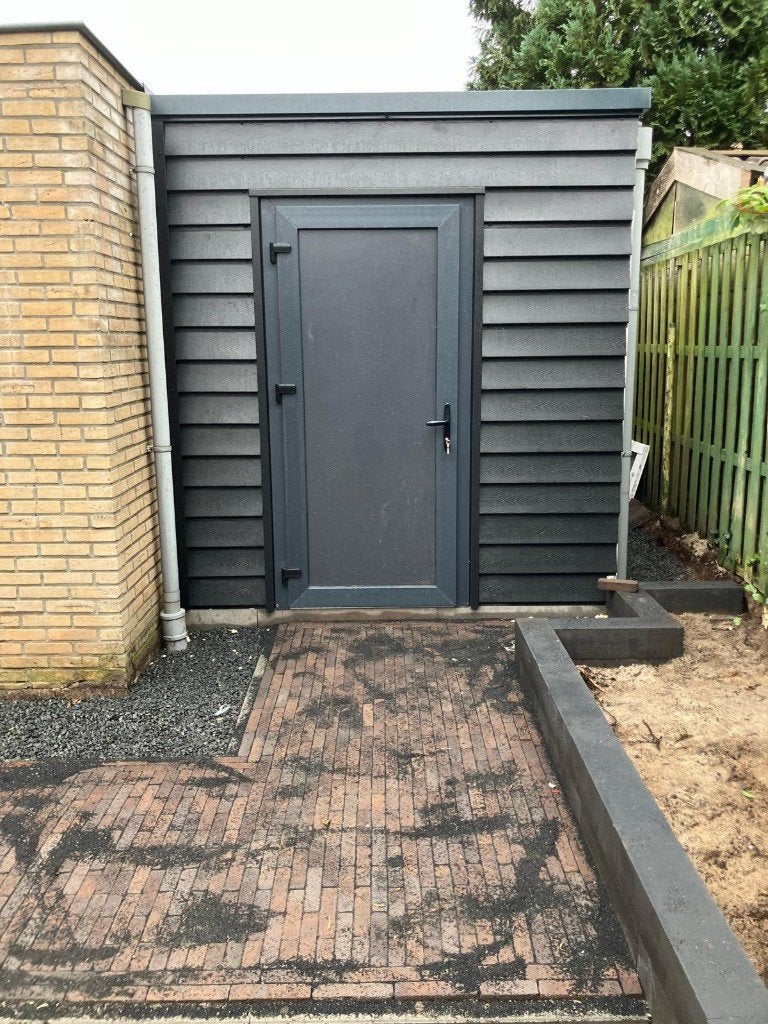 Berging, schuurtje, garage geisoleerd en onderhoudsvrij, Ophalen of Verzenden, Nieuw, Metaal, Overige typen