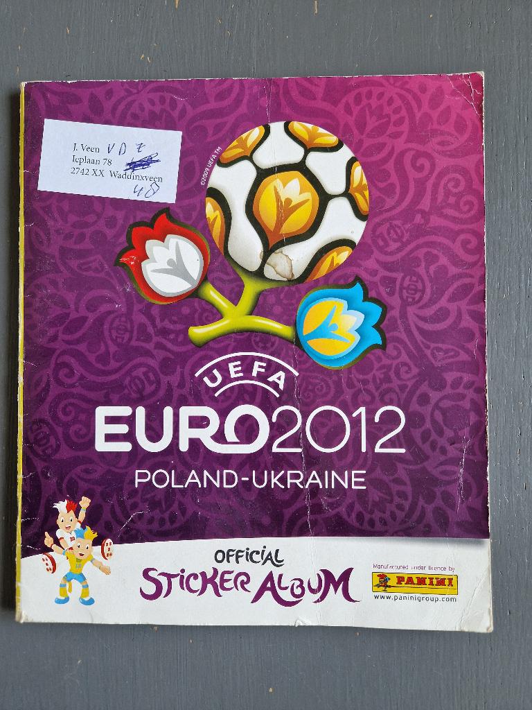 Panini UEFA EURO 2012 Polen - Oekraine, Verzamelen, Sportartikelen en Voetbal, Ophalen of Verzenden, Gebruikt, Overige sporten
