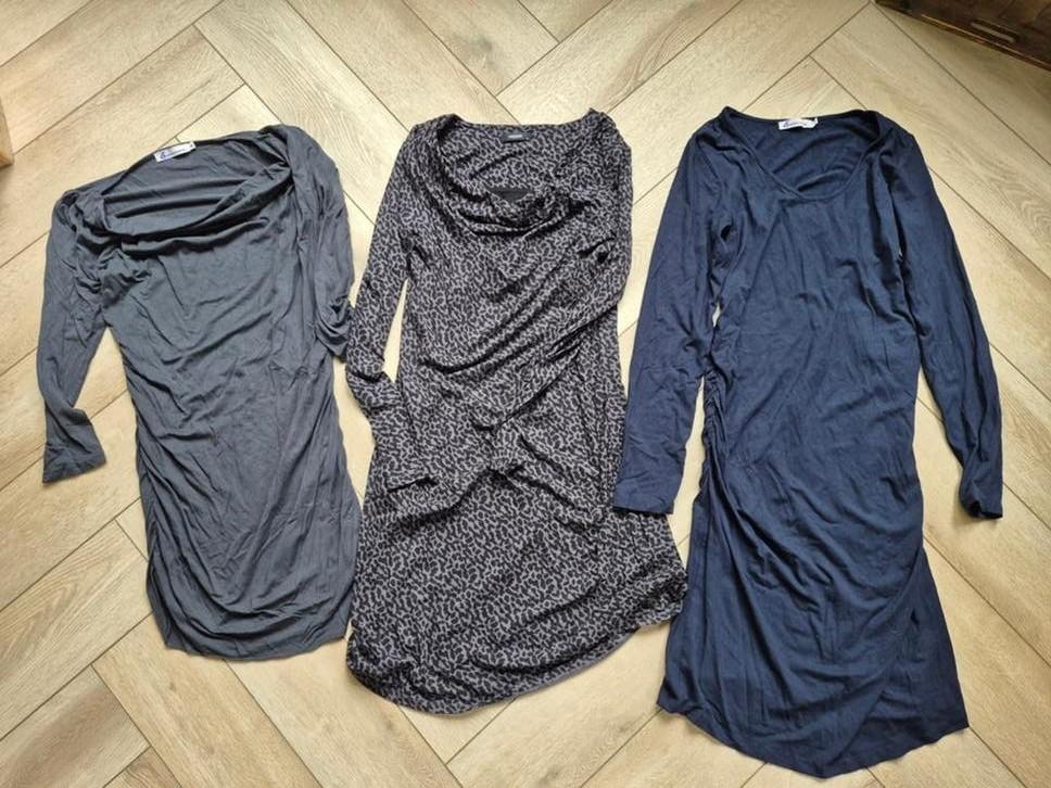 Groot zwangerschapskledingpakket (20 stuks) M/L Queen Mum), Ophalen of Verzenden, Zo goed als nieuw, Maat 38/40 (M), Overige typen