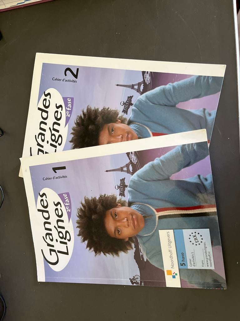 Grandes Lignes Frans 5 havo - Cahier d'activités 1 & 2, Boeken, Ophalen of Verzenden, Alpha, Zo goed als nieuw, HBO