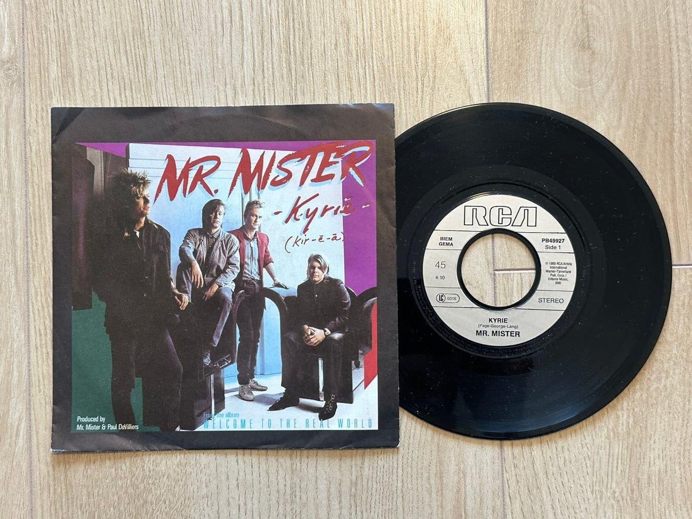VINYL SINGLE Mr. Mister - Kyrie, Gebruikt, 7 inch, Ophalen of Verzenden, Pop
