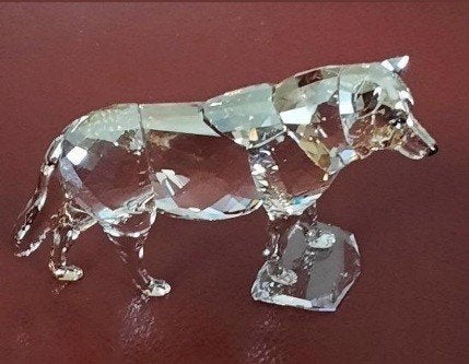 Swarovski scs Wolf Nieuw, Verzamelen, Swarovski, Ophalen of Verzenden, Nieuw, Figuurtje