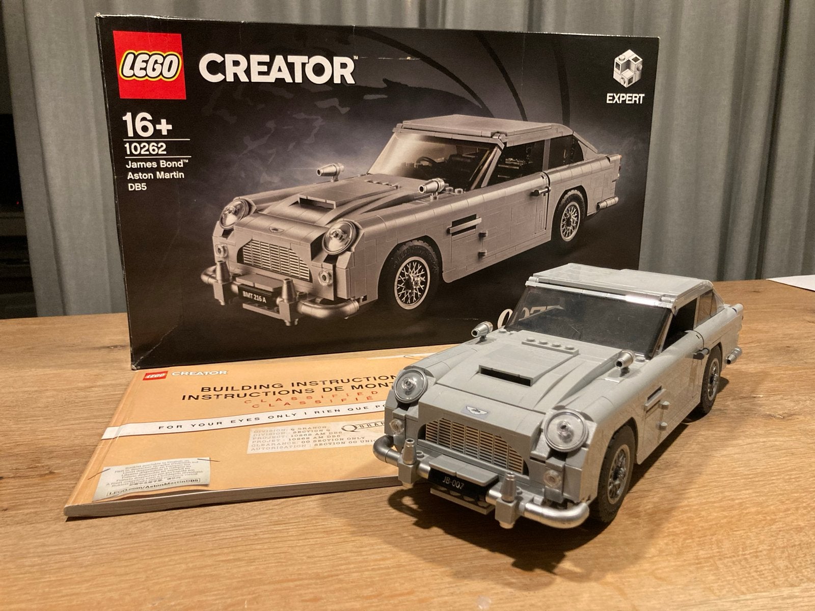 Lego Technic 10262 James Bond Aston Martin DB5, Compleet, Lego, Ophalen of Verzenden, Zo goed als nieuw