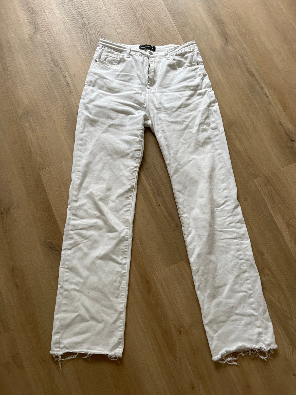 GUTS & GUSTO Witte Jeans Maat 42, Ophalen of Verzenden, Zo goed als nieuw, Wit, W33 - W36 (confectie 42/44)