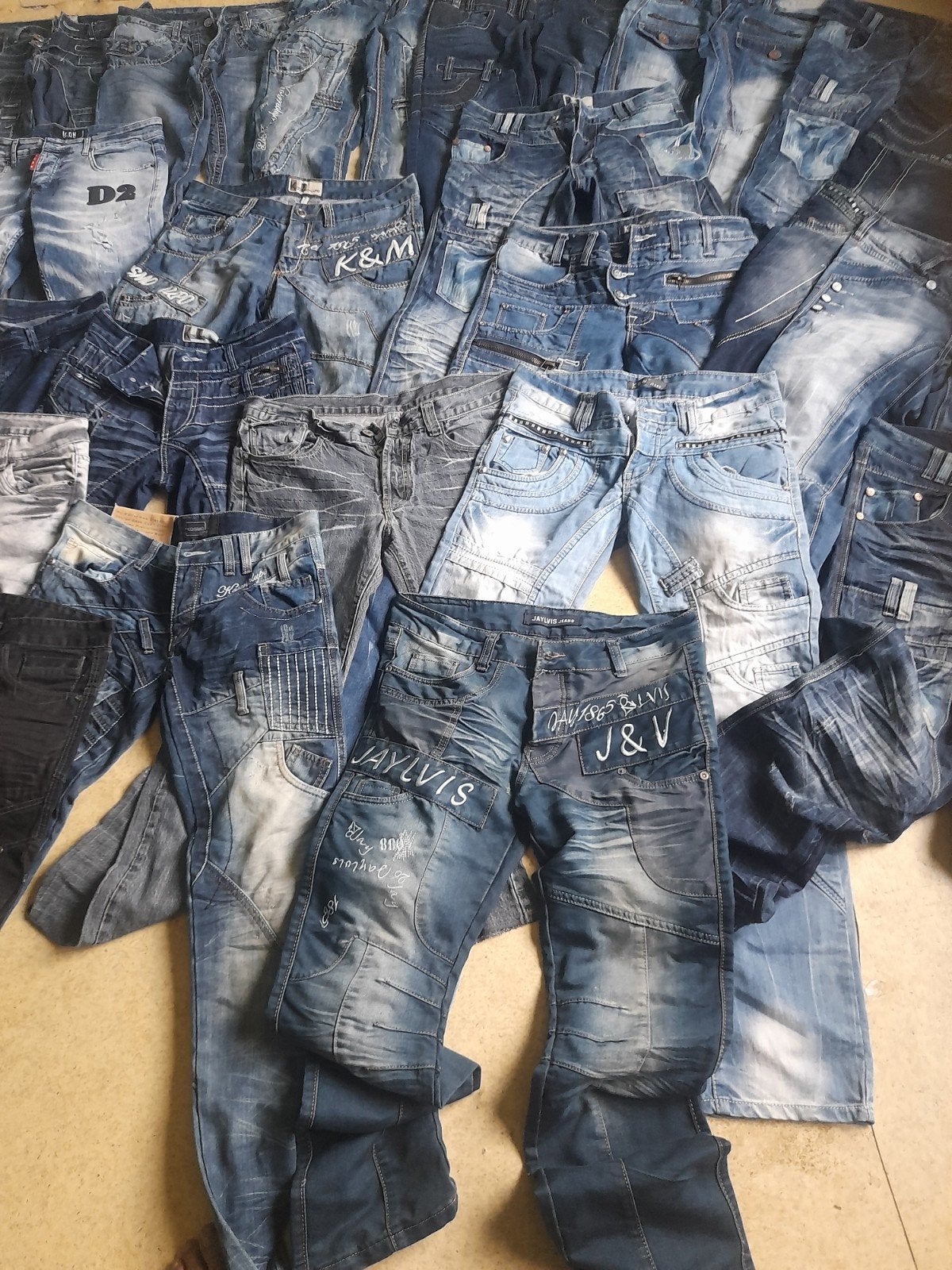 Grote partij stoere heren spijkerbroeken 36 stuks, Kleding | Heren, Ophalen, Zo goed als nieuw
