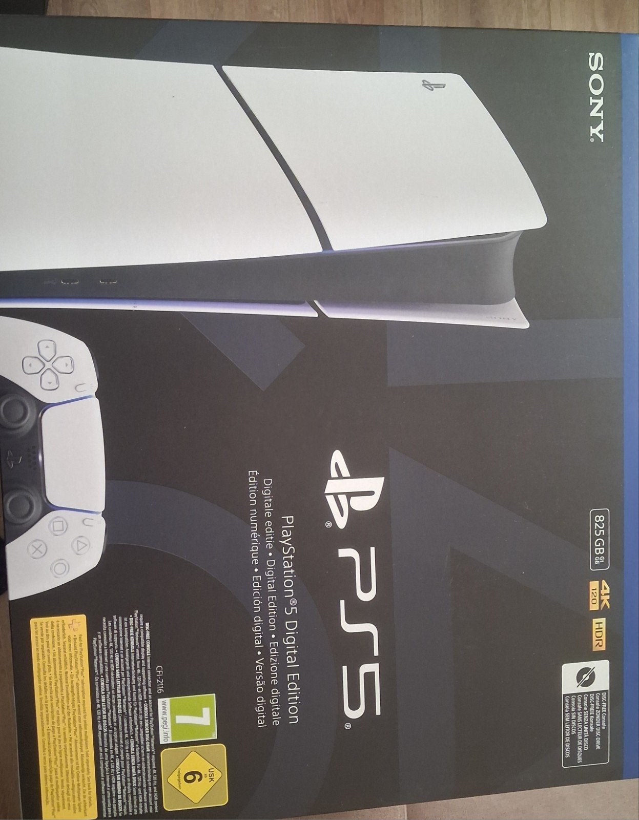 Nieuwe PlayStation 5 Digital Edition - Ongeopend, Spelcomputers en Games, Ophalen, Nieuw