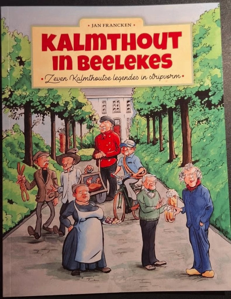 Kalmthout in Beelekes 2018 + metalen plaat pagina 13, Boeken, Willy Vandersteen, Eén stripboek, Nieuw, Ophalen of Verzenden